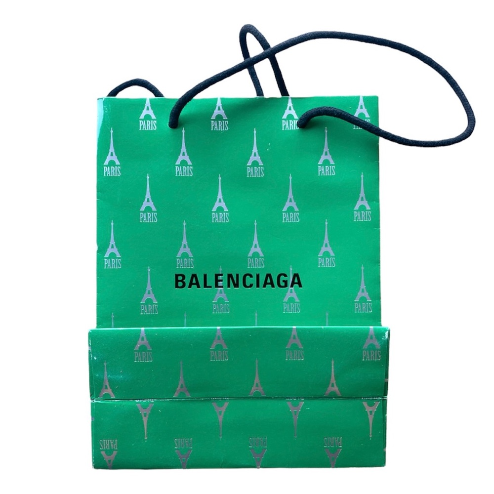 7x10 Balenciaga holiday edition shopping bag